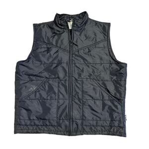 Walls Insulated Vest Men's Size Medium Navy Blue Warm Work Utility